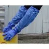 Showa 690 PVC pirštinės 65 cm – atsparios tepalams ir chemijai