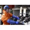 Showa 690 PVC pirštinės 65 cm – atsparios tepalams ir chemijai