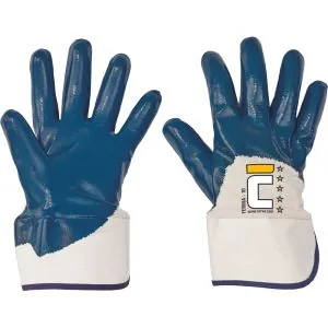 Nitrilu aplietos darbo pirštinės Cerva FERINA