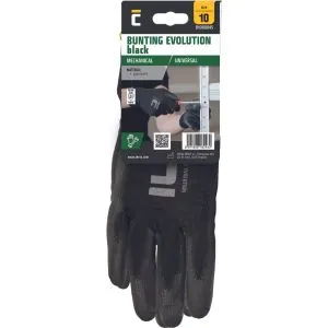 Aplietos pirštinės Cerva BUNTING EVO BLACK