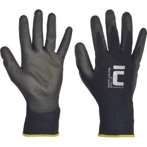 Aplietos pirštinės Cerva BUNTING EVO BLACK