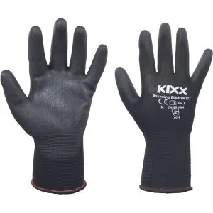 Sodo pirštinės PU Kixx BOUNCING BLACK | Patogios