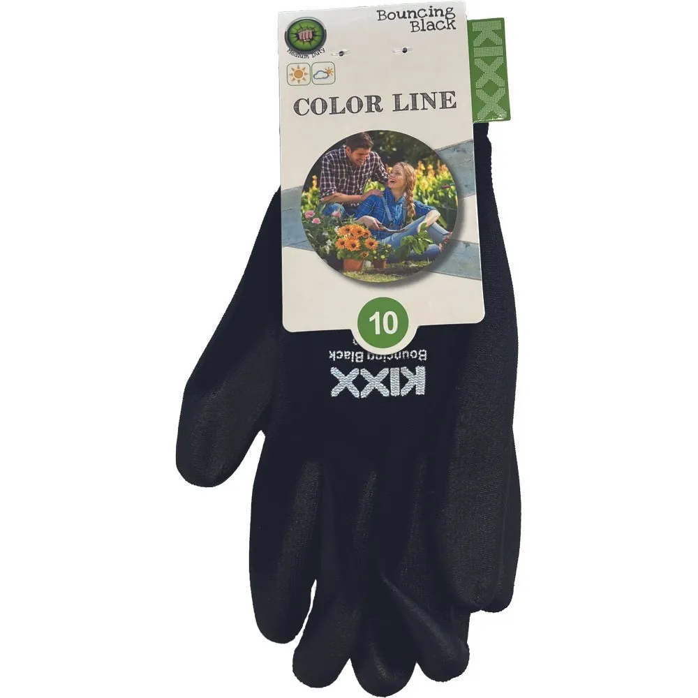 Sodo pirštinės PU Kixx BOUNCING BLACK | Patogios