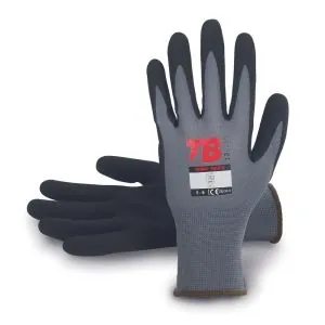 Nitrilu aplietos pirštinės TB 700MF TOUCH