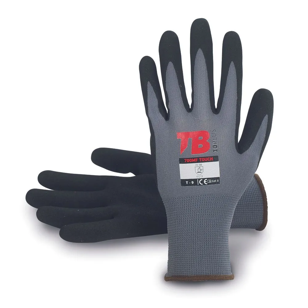 Nitrilu aplietos pirštinės TB 700MF TOUCH