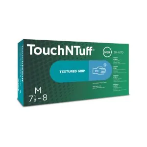 Vienkartinės nitrilo pirštinės Ansell 92-670 Touch N Tuff 100 vnt.