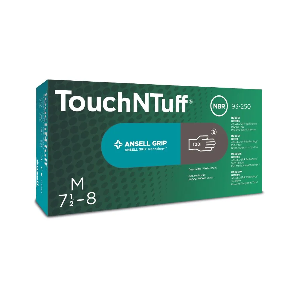 Ansell 93-250 Touch N Tuff | Vienkartinės pirštinės
