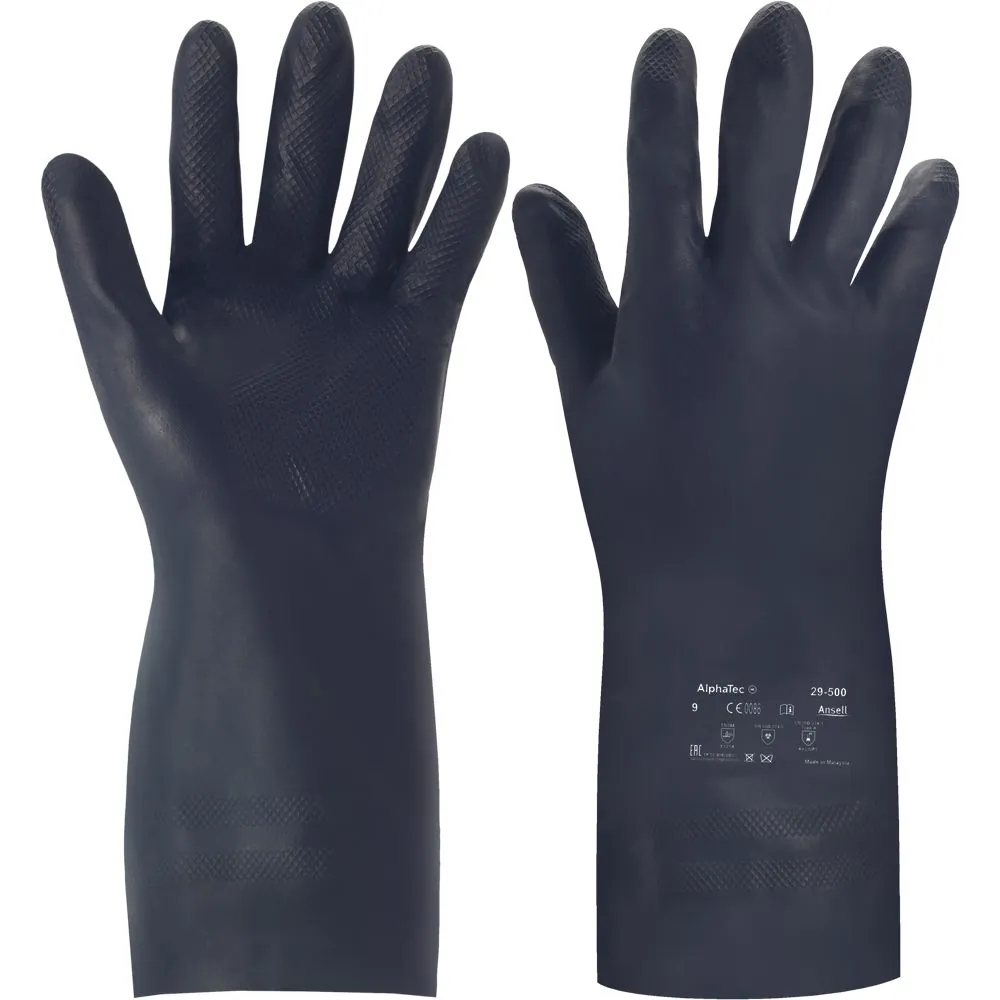 Neopreninės darbo pirštinės Ansell AlphaTec 29500