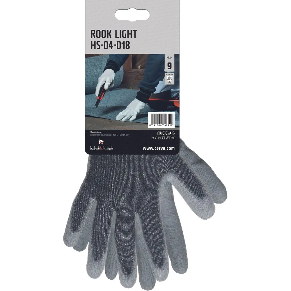 Aplietos darbo pirštinės FF ROOK LIGHT