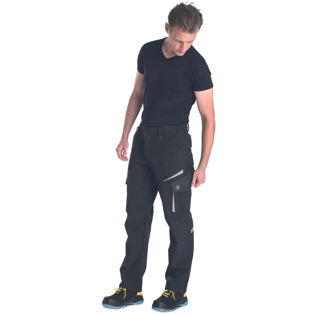 Kelnės darbui Cerva EMERTON STR – šiltos softshell