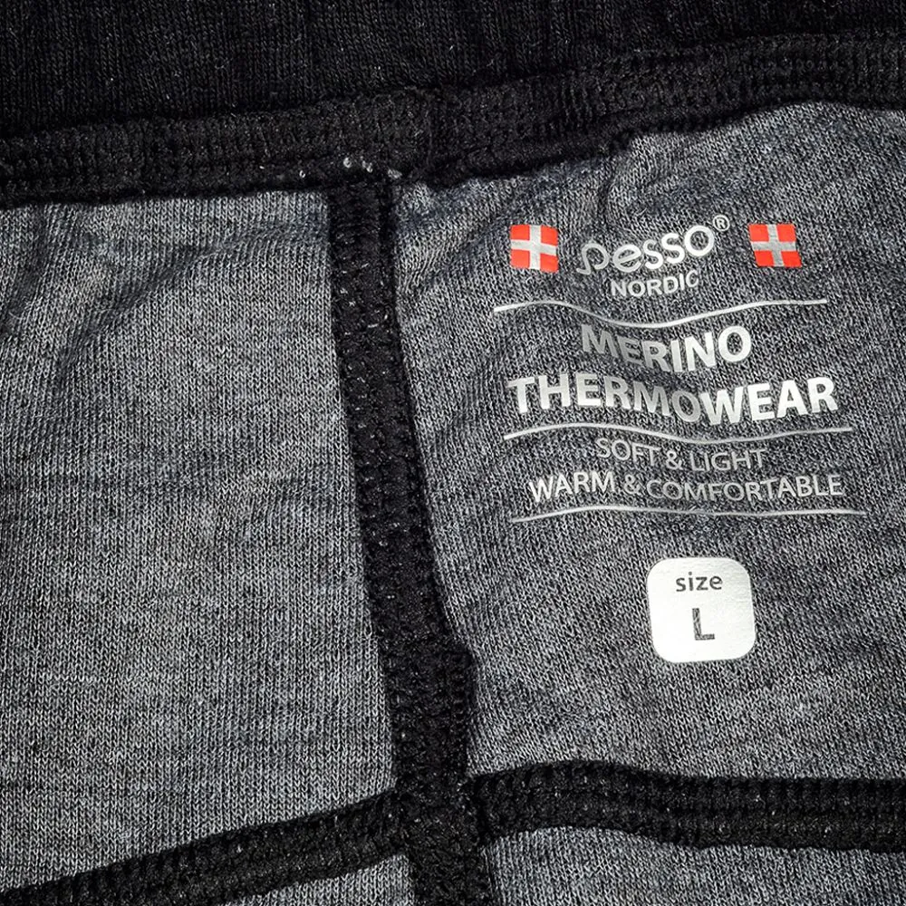 Termo apatinių rūbų komplektas PESSO MERINO 80