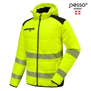 Pašiltinta striukė Pesso LYRA – geltona