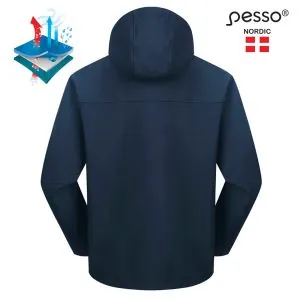 Striukė darbui Pesso Atlanta – softshell nuo lietaus