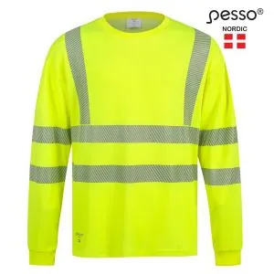Marškinėliai ilgomis rankovėmis PESSO Hi-vis