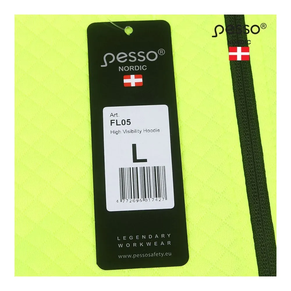 Džemperis su atšvaitais Pesso FL05 – HI‑VIS sauga Džemperis su atšvaitais Pesso FL05 – HI‑VIS sauga