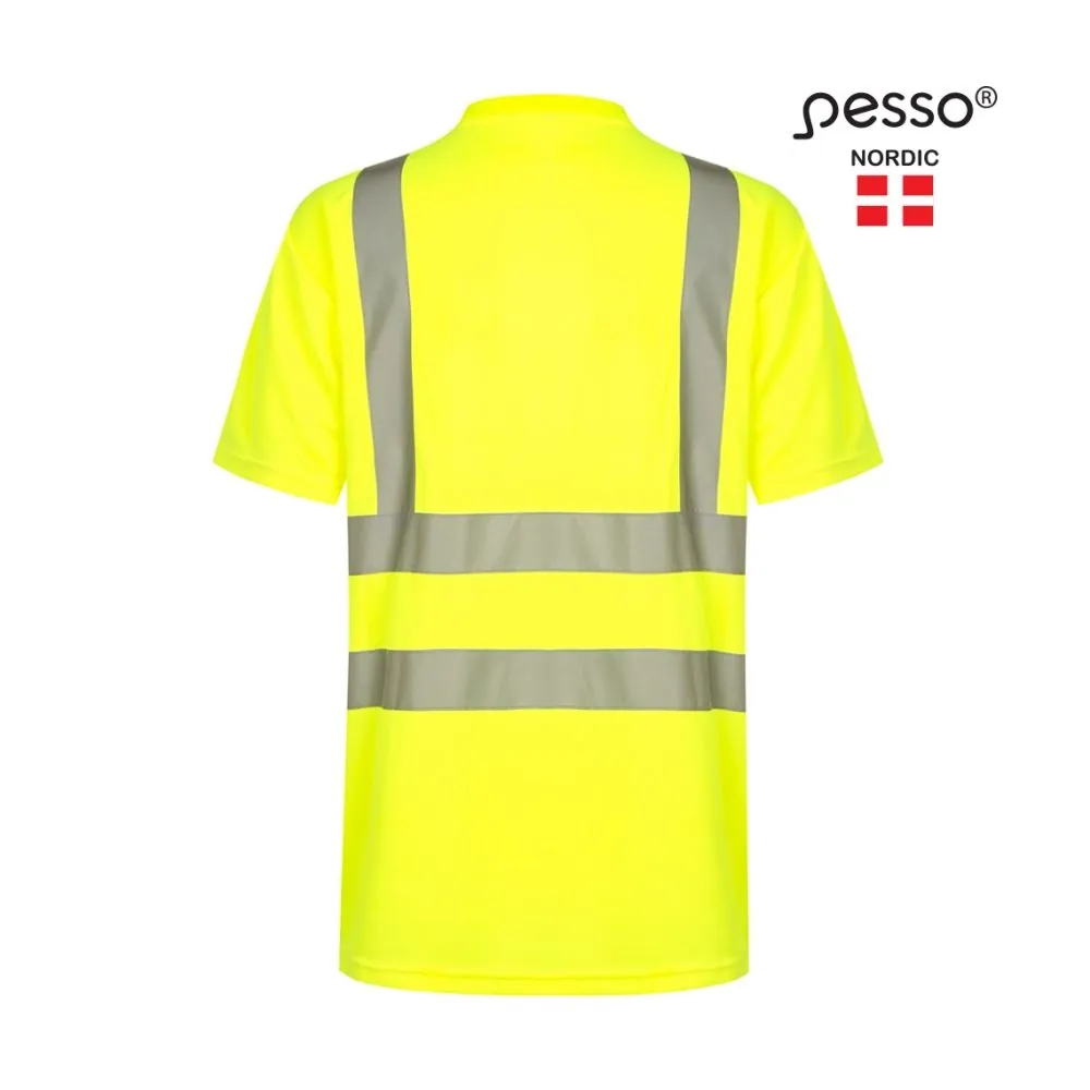 Marškinėliai PESSO Hi-vis HVM – aukšto matomumo