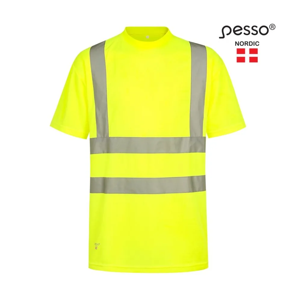 Marškinėliai PESSO Hi-vis HVM – aukšto matomumo