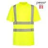 Marškinėliai PESSO Hi-vis HVM – aukšto matomumo Marškinėliai PESSO Hi-vis HVM – aukšto matomumo