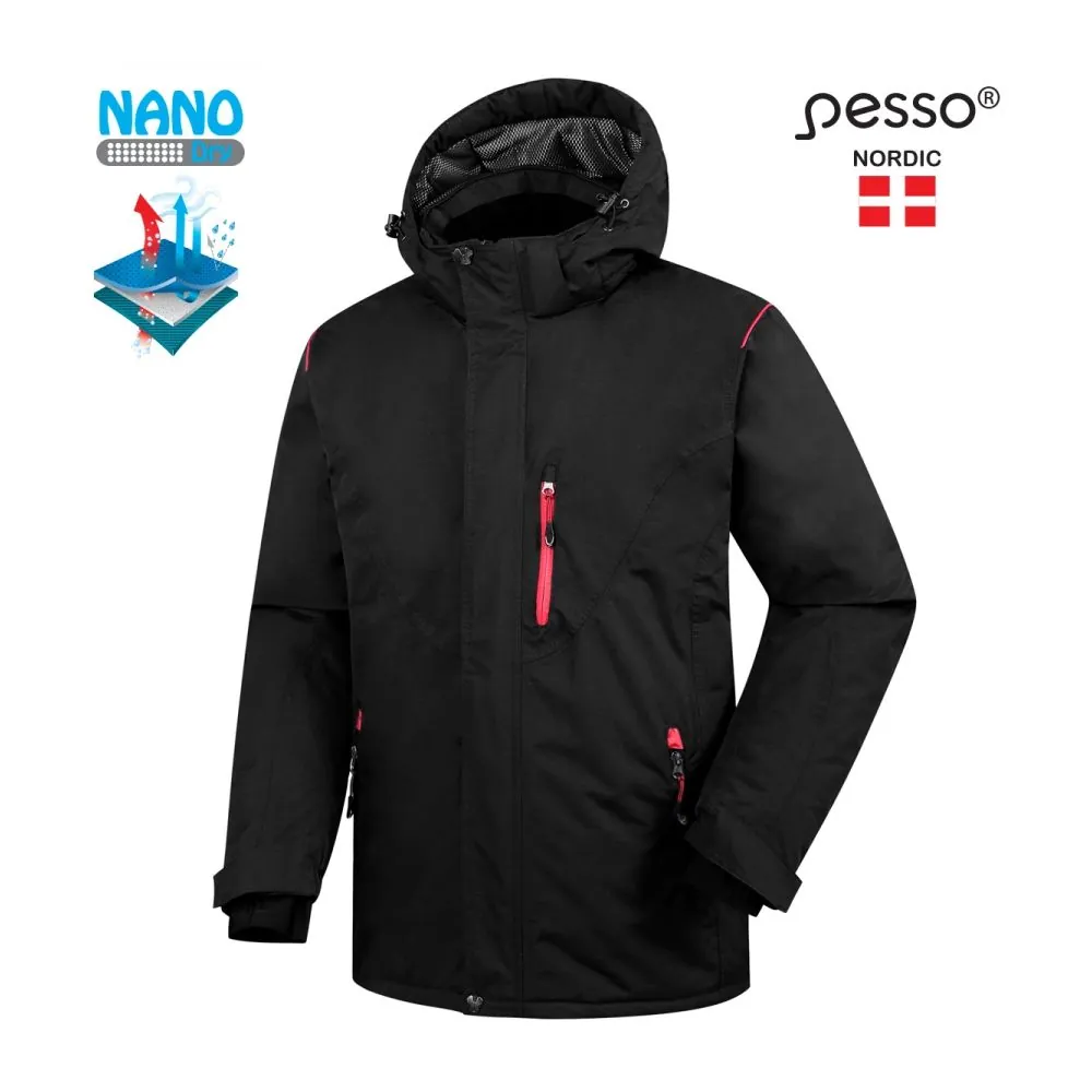 Pašiltinta striukė Pesso Helsinki – neperšlampama, šilta