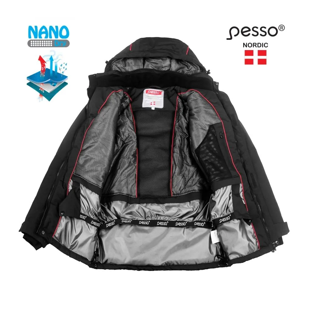 Pašiltinta striukė Pesso Helsinki – neperšlampama, šilta