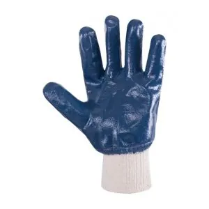 Apsauginės darbo pirštinės aplietos nitrilu Essenti Care Detrix Zenclass | Glove.lt