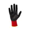 Apsauginės darbo pirštinės aplietos nitrilu Detrix Strict | Glove.lt