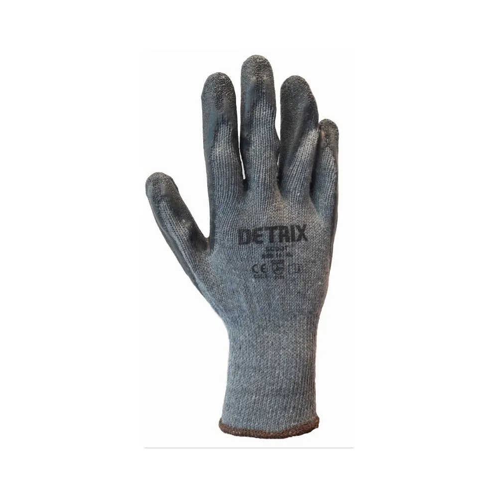 Apsauginės darbo pirštinės aplietos lateksu Detrix Scoot | Glove.lt
