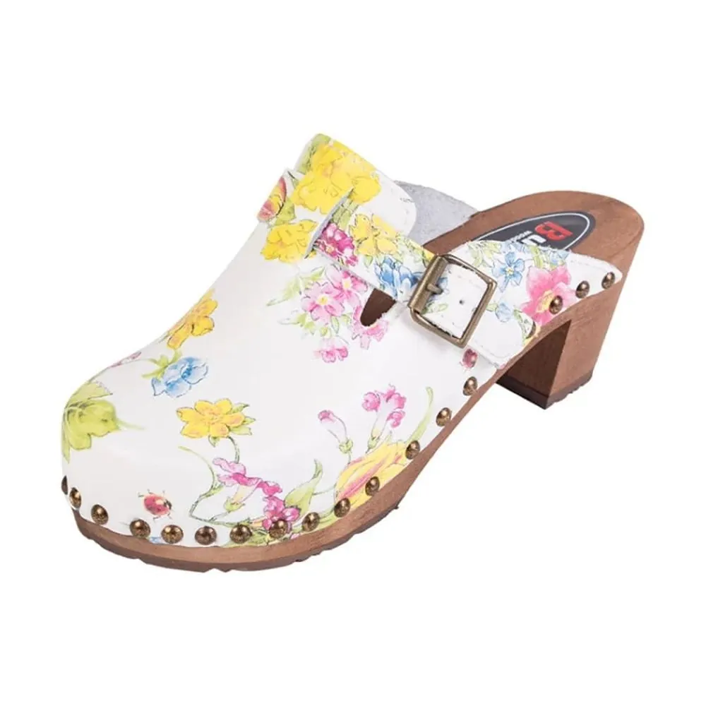 Buxa OS4 moteriškos klumpės su gėlėmis | Glove.lt