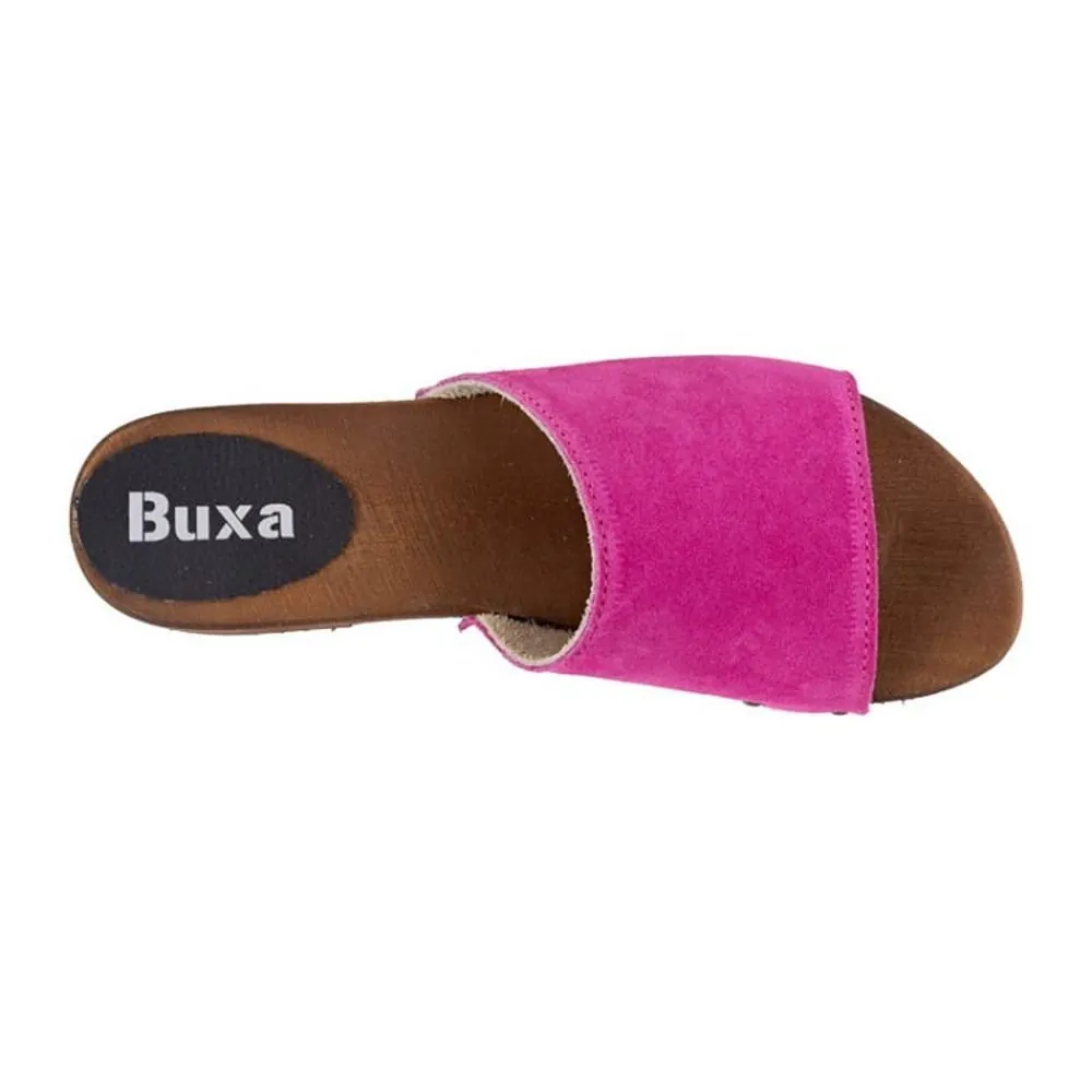 Buxa L40 zomšinės odos šlepetės | Glove.lt