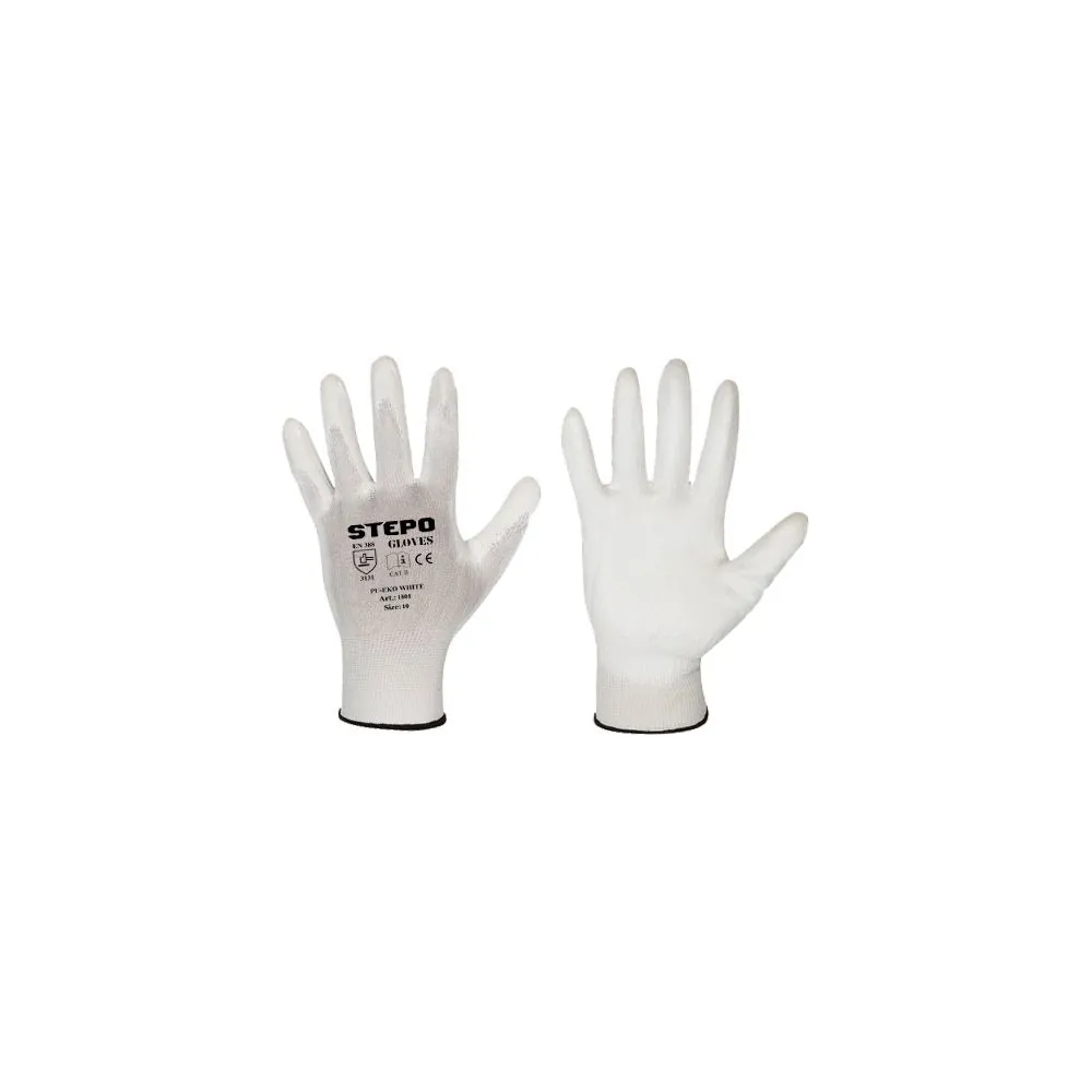 STEPO PU-EKO darbo pirštinės aplietos PU | Glove.lt
