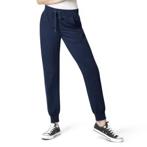 Wink 5329 navy mėlynos jogger stiliaus kelnės