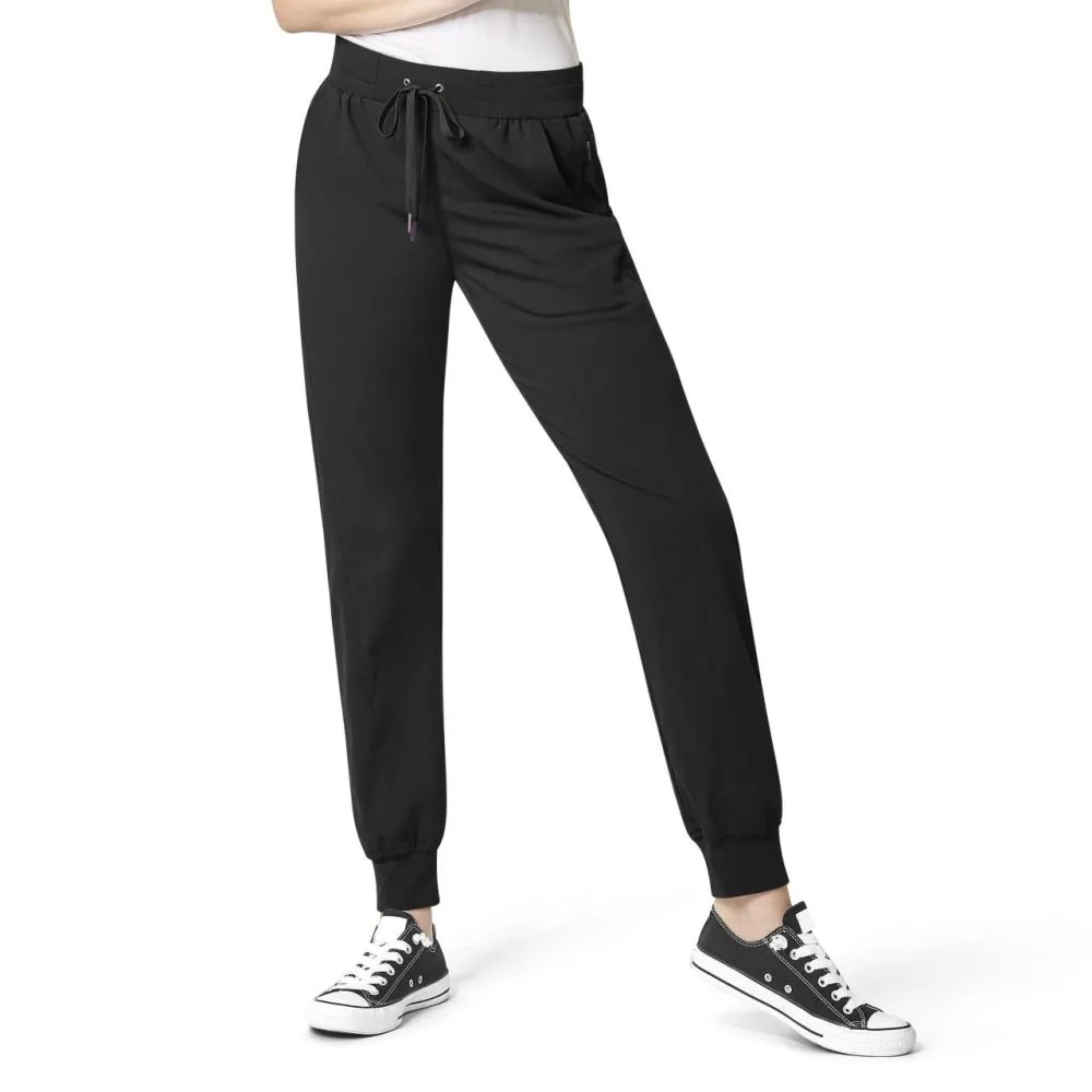 Wink 5329 juodos jogger stiliaus kelnės