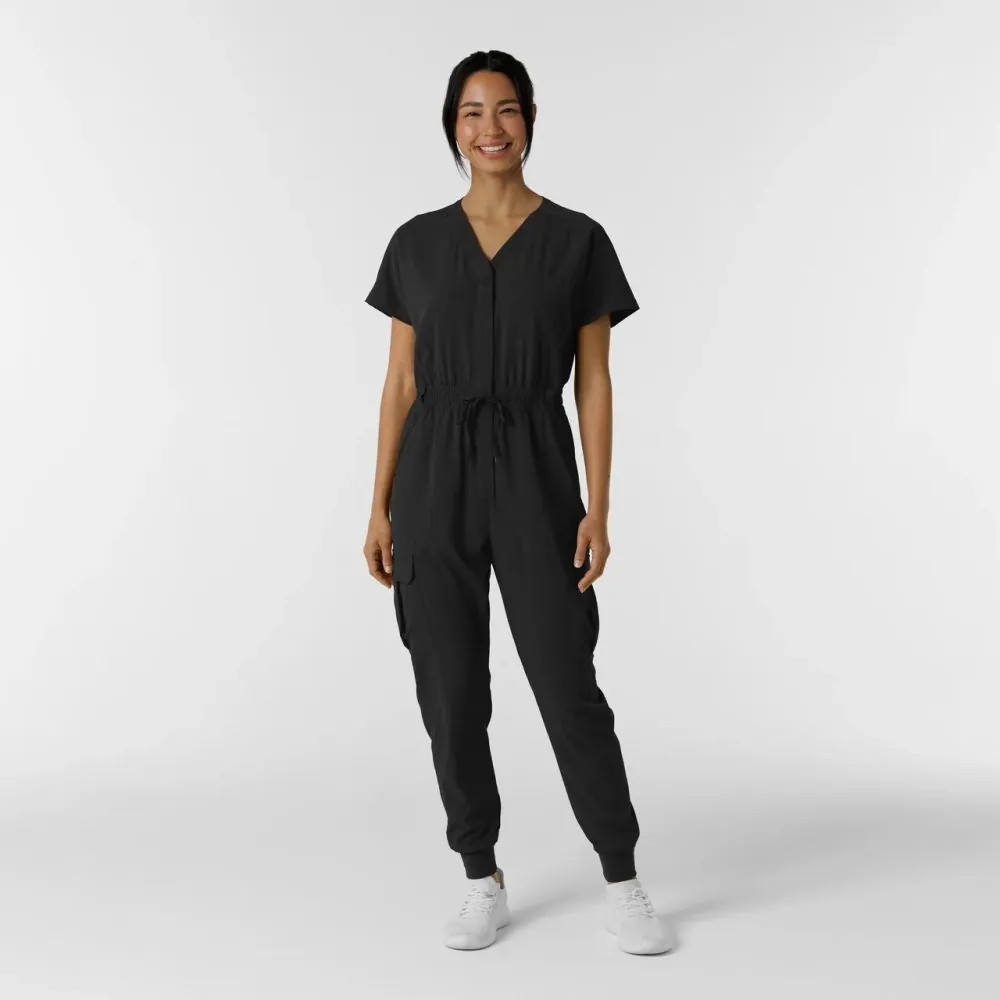 Wink 3234 medicininis kombinezonas, juoda