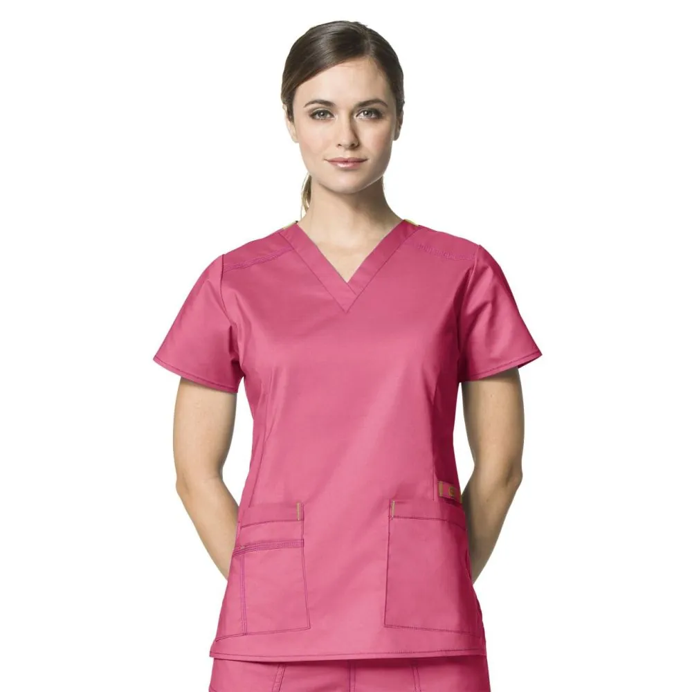 Wink 6108 rožinė medicininė tunika