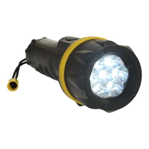7 LED guminis žibintuvėlis Portwest PA60