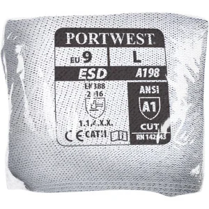 Pirštinės aplietais pirštų galais Portwest VA198