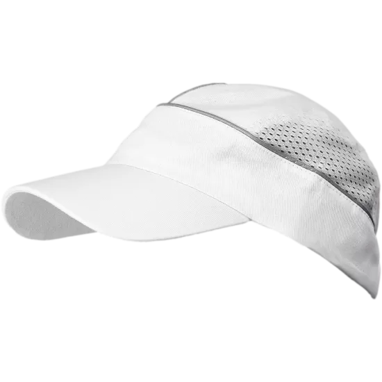 Virėjo kepurė su snapeliu Cerva Alzette, balta Aksesuarai, Maisto pramonei, Galvos apsauga, Darbo kepurės nuotrauka