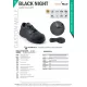 Lengvi ir patogūs apsauginiai batai Gaston Mille Black Night S3 SRC ESD Darbo Batai, Darbo pusbačiai, Automechanikams, Avalynė Automechanikams nuotrauka