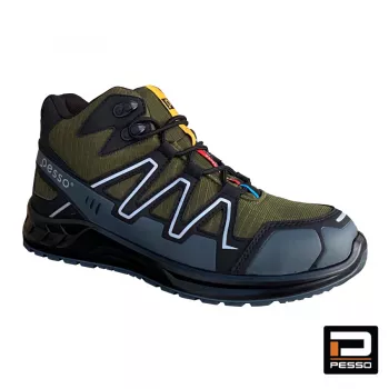 Sportinio stiliaus darbo batai plačiai pėdai Pesso Boulder S3 SRC CE / Steel +Kevlar