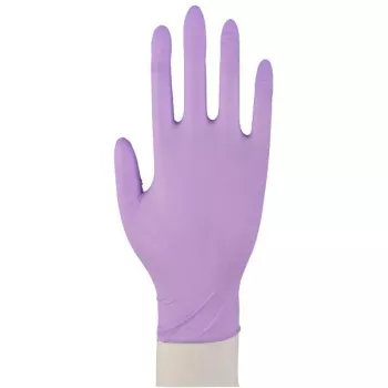 Vienkartinės medicininės nitrilinės pirštinės Abena Classic Sensitive 100 vnt., Purple žaismingai violetinės