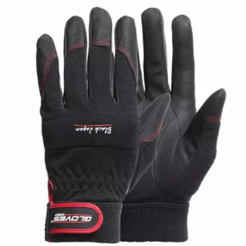 Montažinės darbo pirštinės Gloves Pro Black Japan