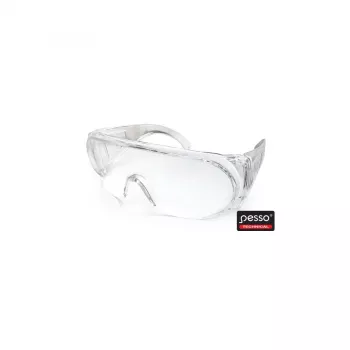 Apsauginiai akiniai Pesso A609, skaidrūs