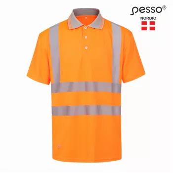 Gero matomumo marškinėliai Polo Pesso, oranžiniai
