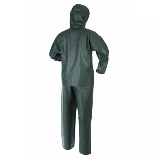 Neperšlampantis kostiumas 101/001 žalias Darbo rūbai, Darbo kostiumai, Neperšlampantys rūbai nuotrauka
