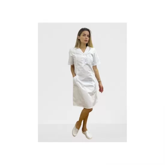 Moteriška medicininė suknelė su elastanu Lija SUK-SP-E