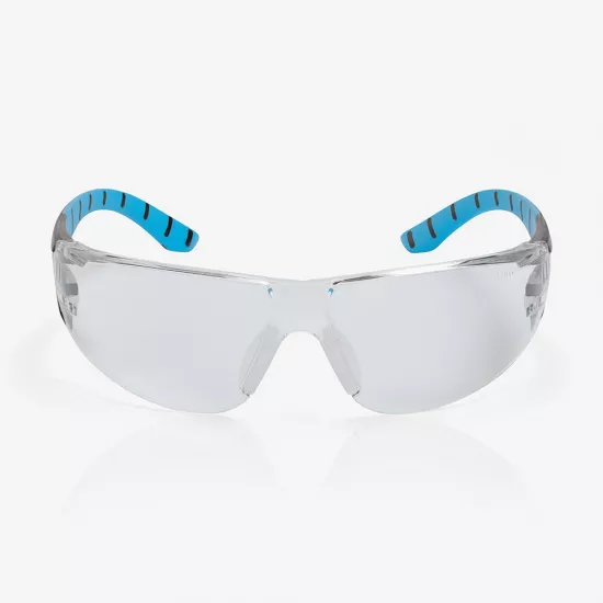 Apsauginiai akiniai su skaidriais lęšiais Riley Stream, mėlynas rėmelis