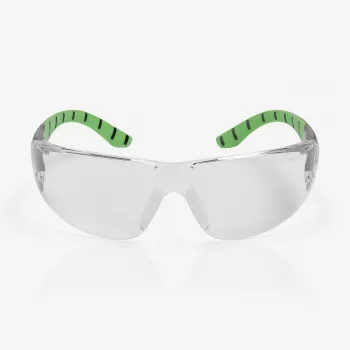 Apsauginiai akiniai su skaidriais lęšiais Riley Stream, žalias rėmelis