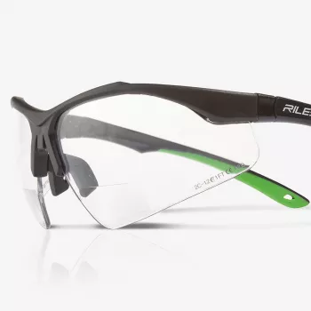 Sportinio stiliaus akiniai skaitymui Riley Ready Reader +3.0, skaidrūs