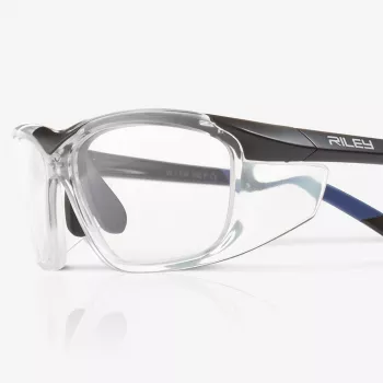 Stilingi apsauginiai akiniai su dioptrijomis Riley Rokka, mėlynos kojelės