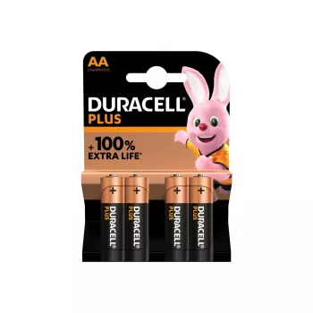 Baterija Duracell Plus 100% LR6, 4vnt